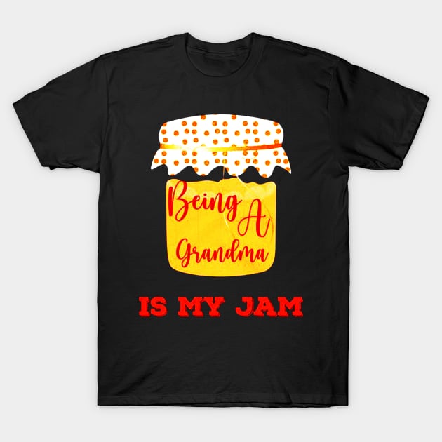 Being a Grandma Is My Jam Fun T-Shirt by emilycatherineconley